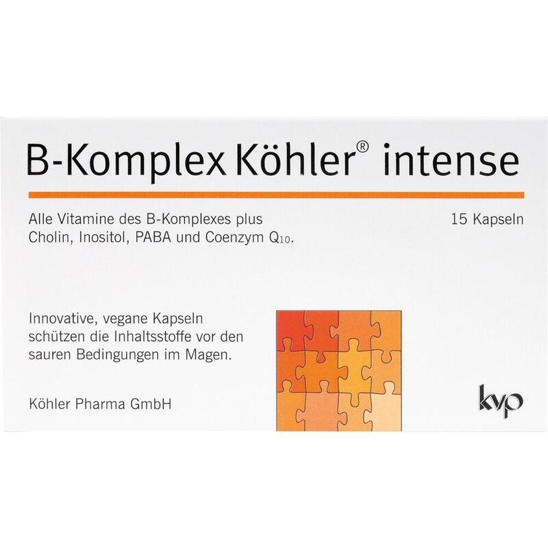 B-KOMPLEX Köhler intense Kapseln