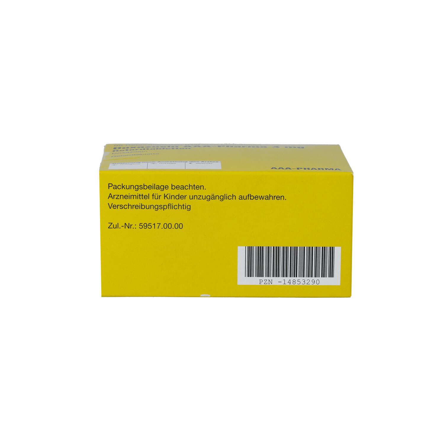 DOXAZOSIN AAA-Pharma 4 mg Retardtabletten
