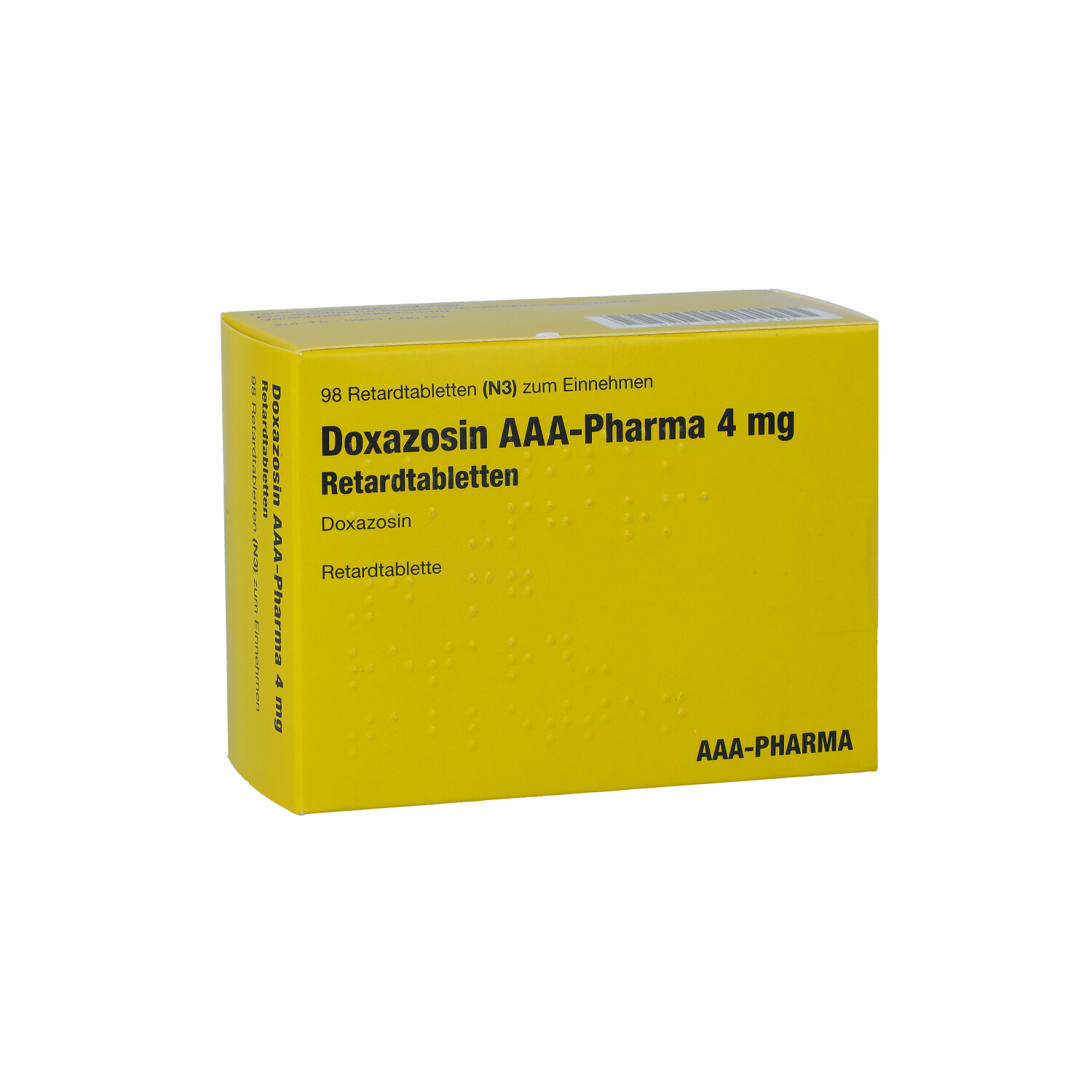 DOXAZOSIN AAA-Pharma 4 mg Retardtabletten