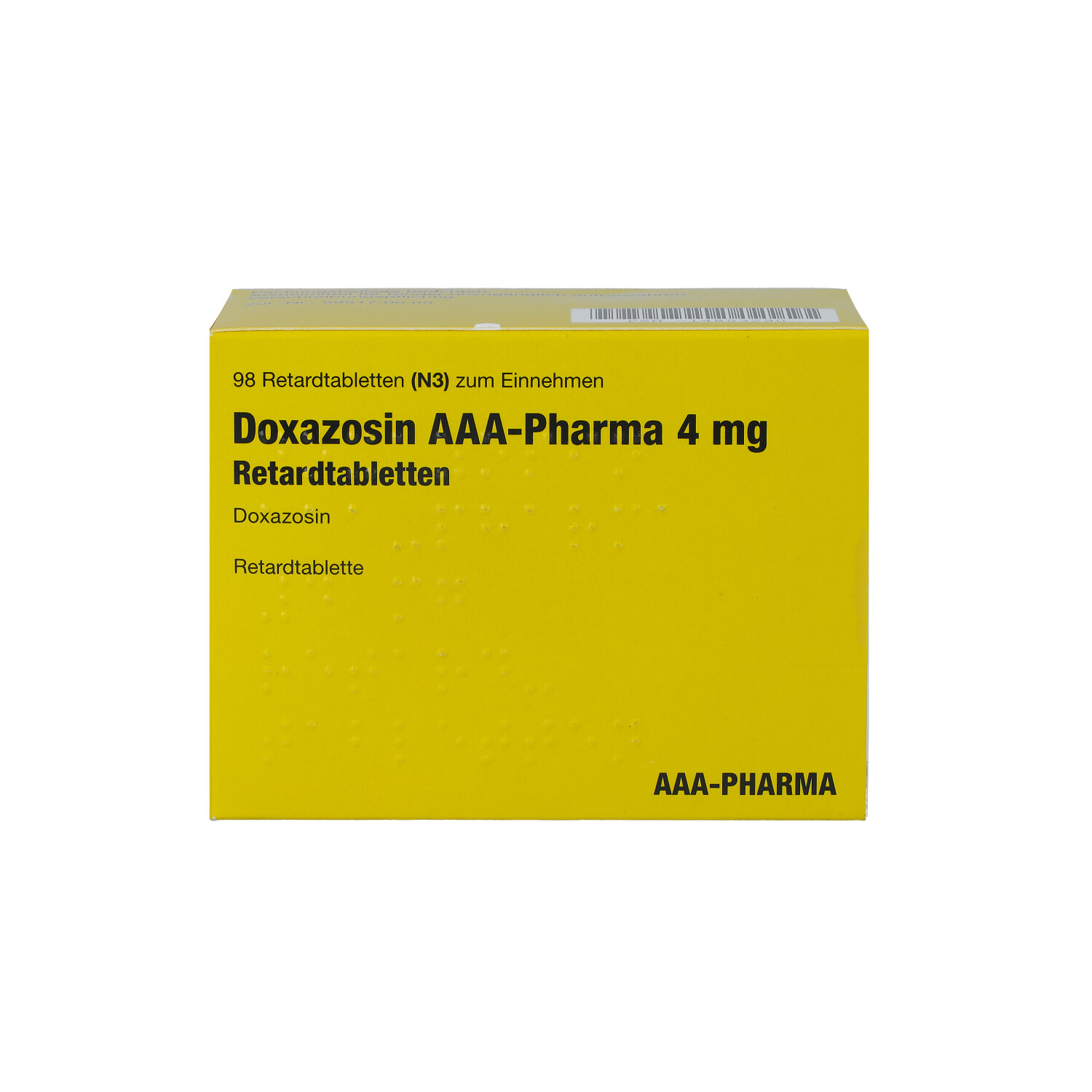 DOXAZOSIN AAA-Pharma 4 mg Retardtabletten