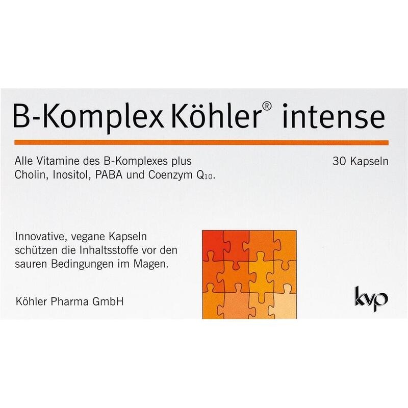 B-KOMPLEX Köhler intense Kapseln