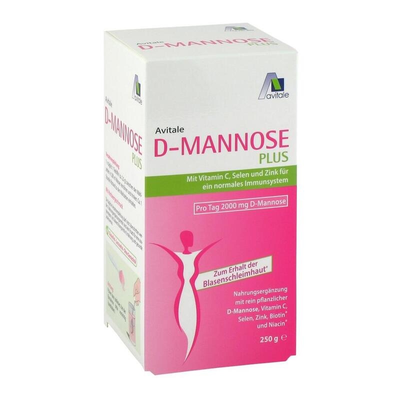 D-MANNOSE PLUS 2000 mg Pulver m.Vit.u.Mineralstof.