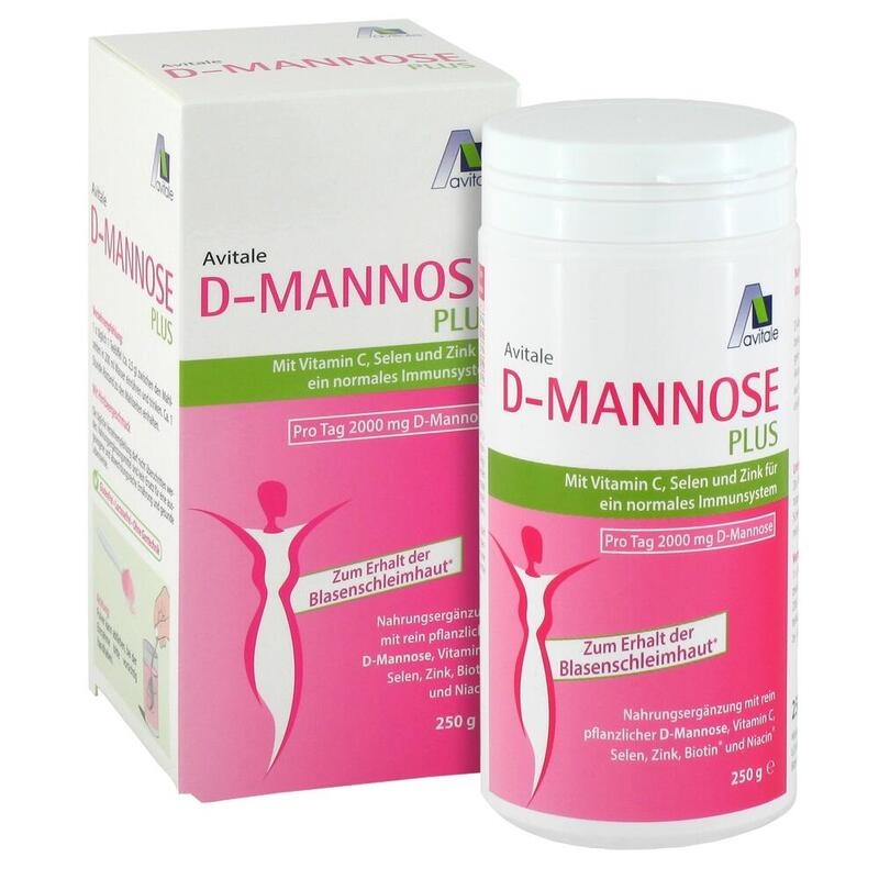 D-MANNOSE PLUS 2000 mg Pulver m.Vit.u.Mineralstof.