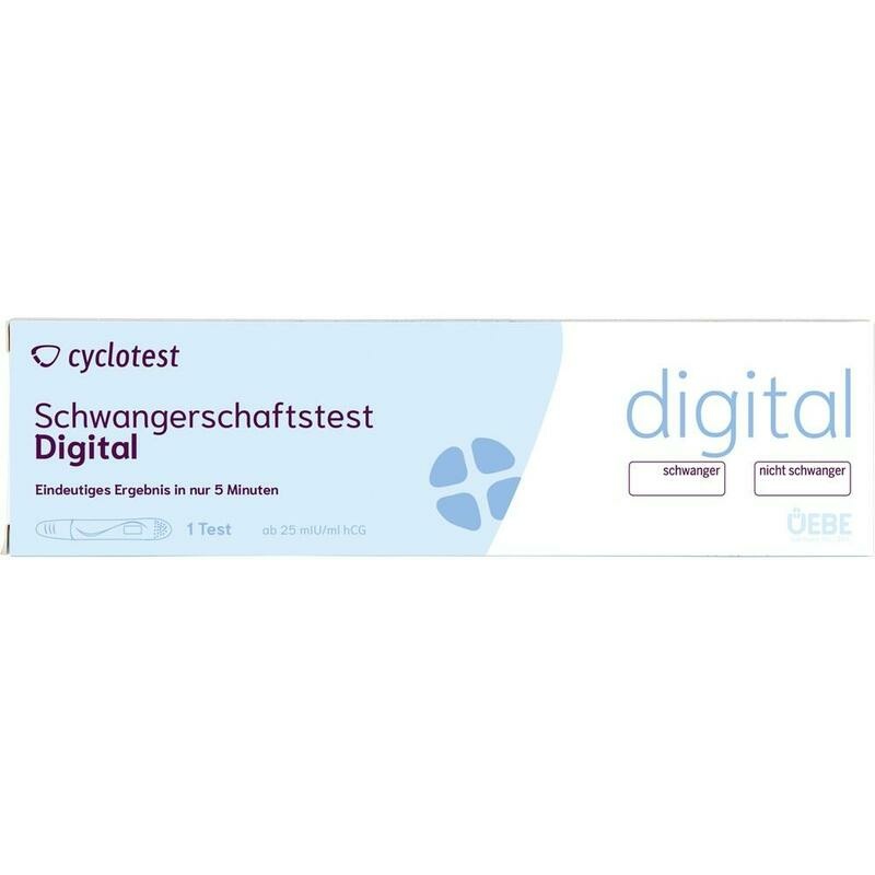 CYCLOTEST Schwangerschaftstest Digital 25 mlU/ml