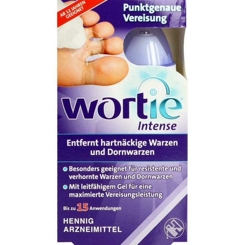 WORTIE Intense gegen Warzen u.Dornwarzen Spray+Gel