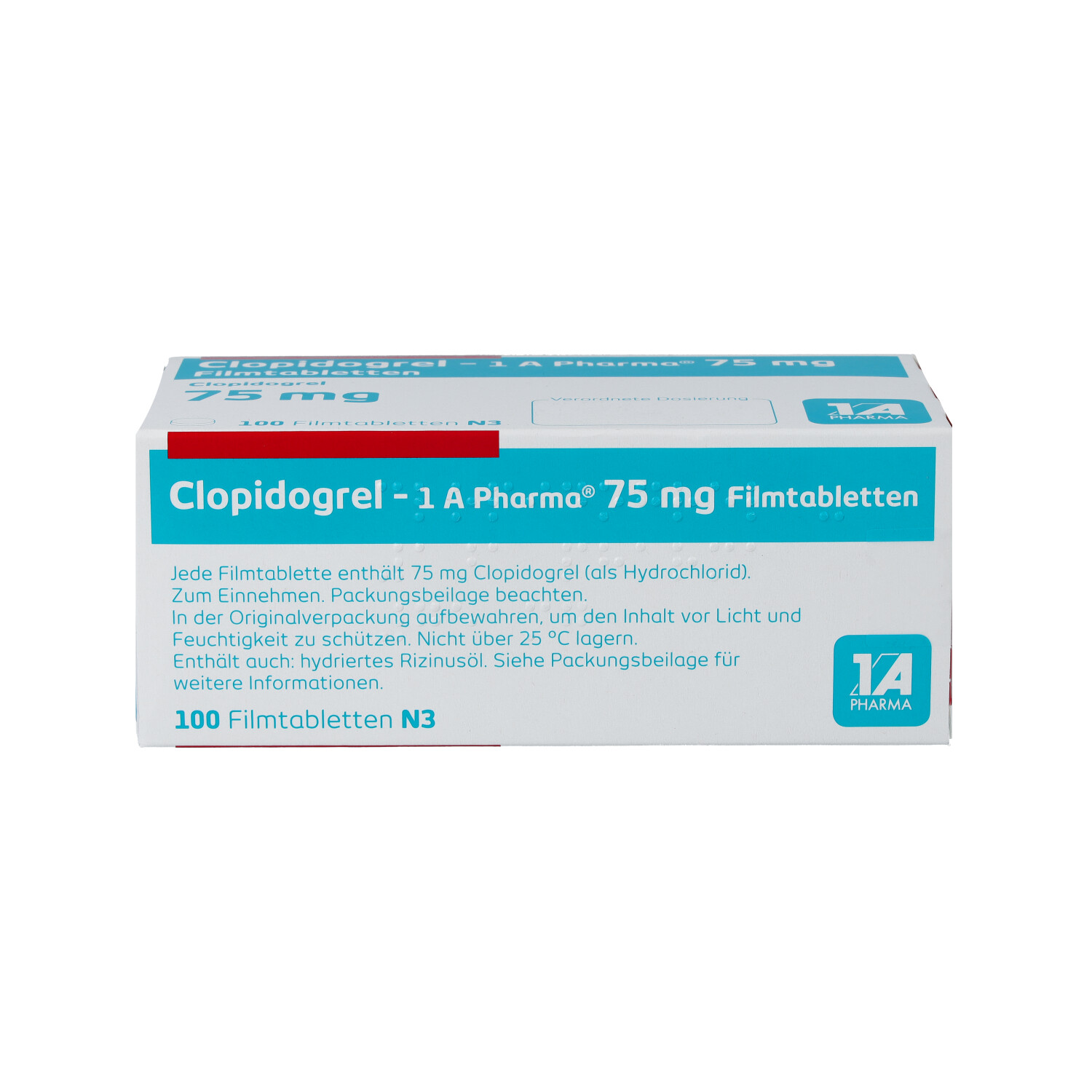 CLOPIDOGREL-1A Pharma 75 mg Filmtabletten