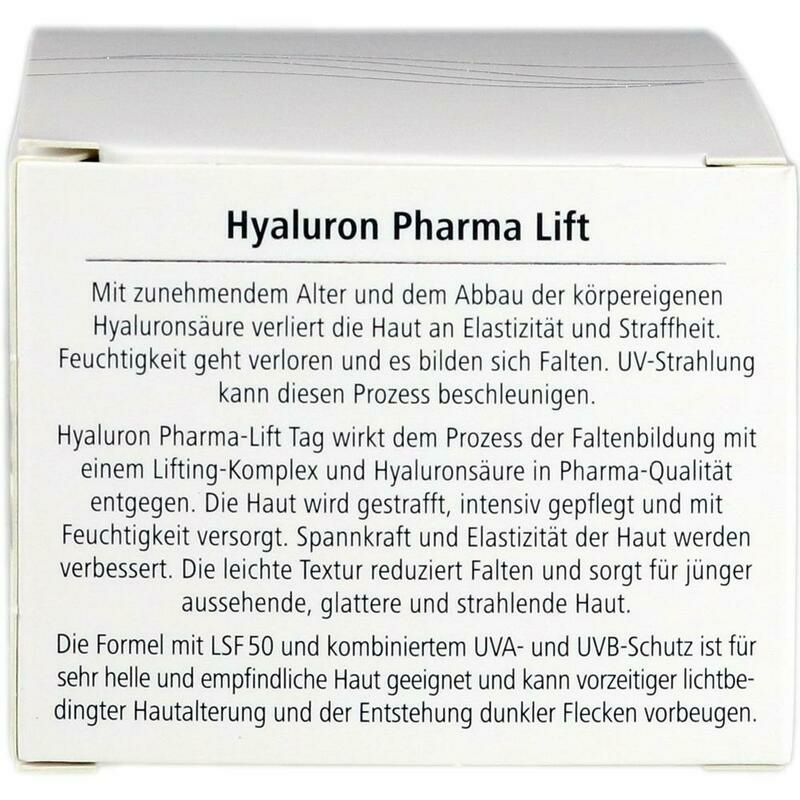 HYALURON PHARMALIFT Tag Creme LSF 50