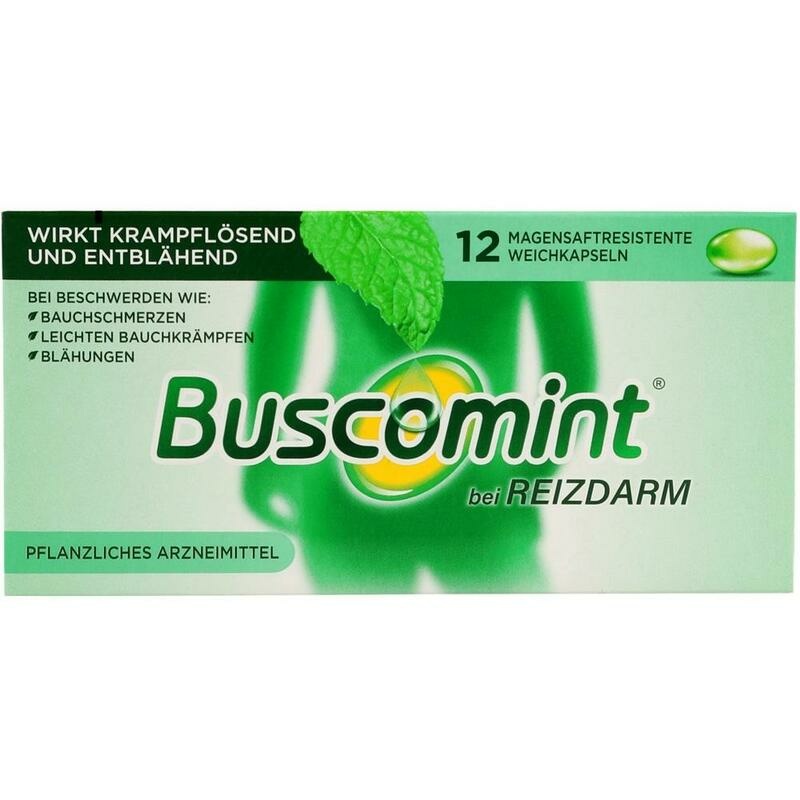 BUSCOMINT bei Reizdarm 0,2 ml magensaftr.Weichkps.