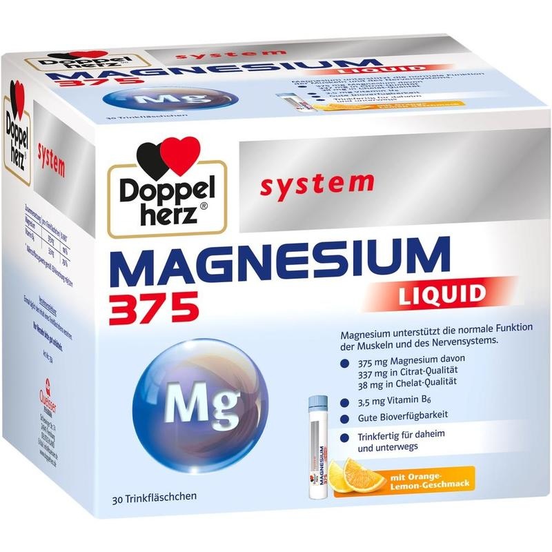 DOPPELHERZ Magnesium 375 Liquid system Trinkamp.