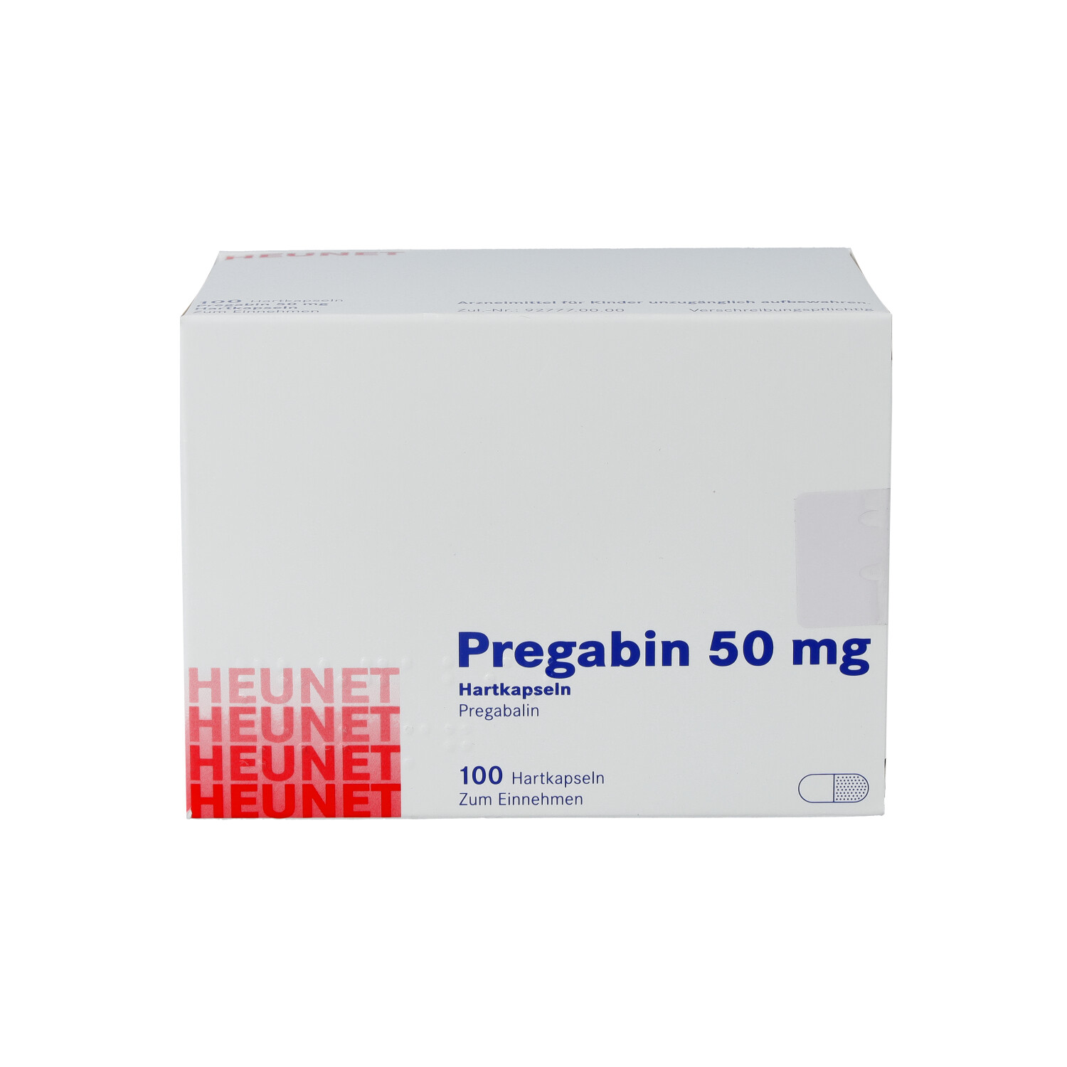 PREGABIN 50 mg Hartkapseln Heunet
