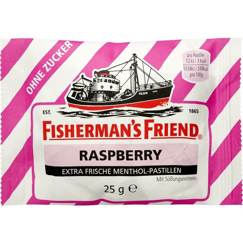 FISHERMANS FRIEND Raspberry ohne Zucker Pastillen