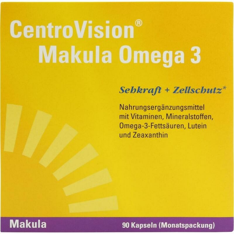 CENTROVISION Makula Omega-3 Kapseln