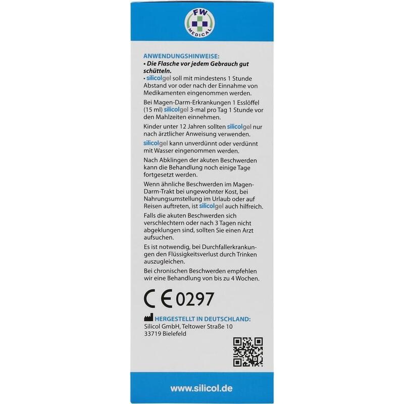 SILICOLGEL gegen Magen-Darm-Erkrankungen