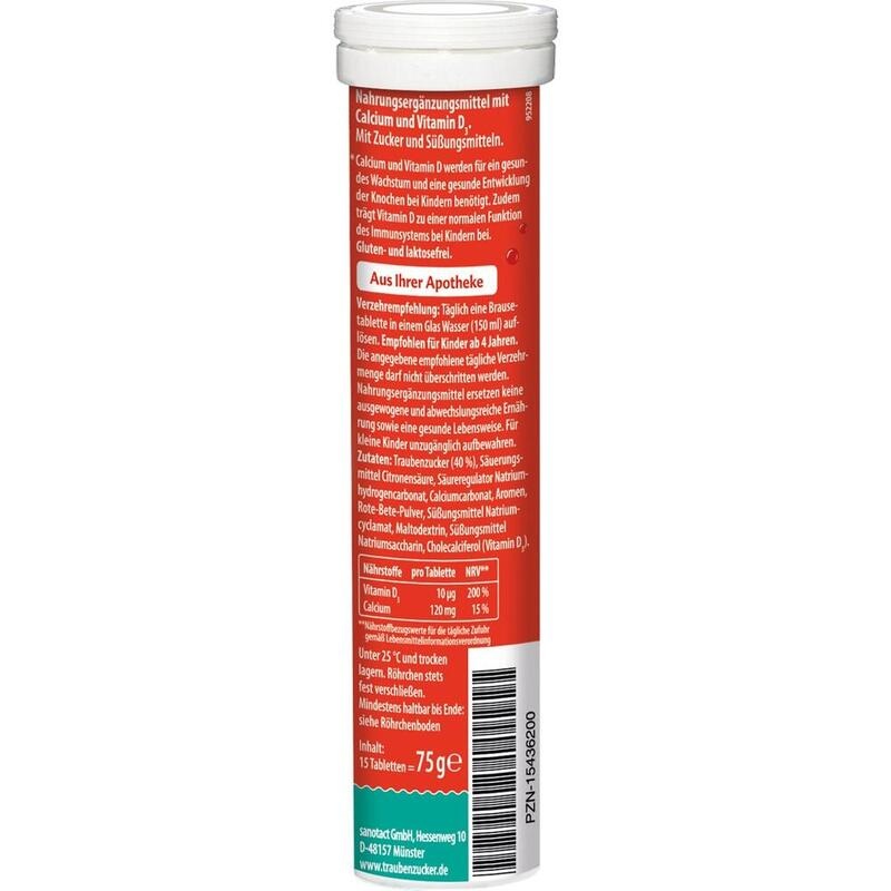 INTACT Löwenstark Brausetabletten m.Calcium