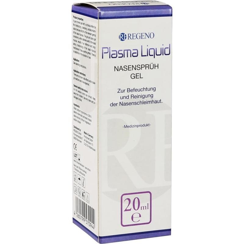 PLASMA LIQUID Nasensprüh-Gel