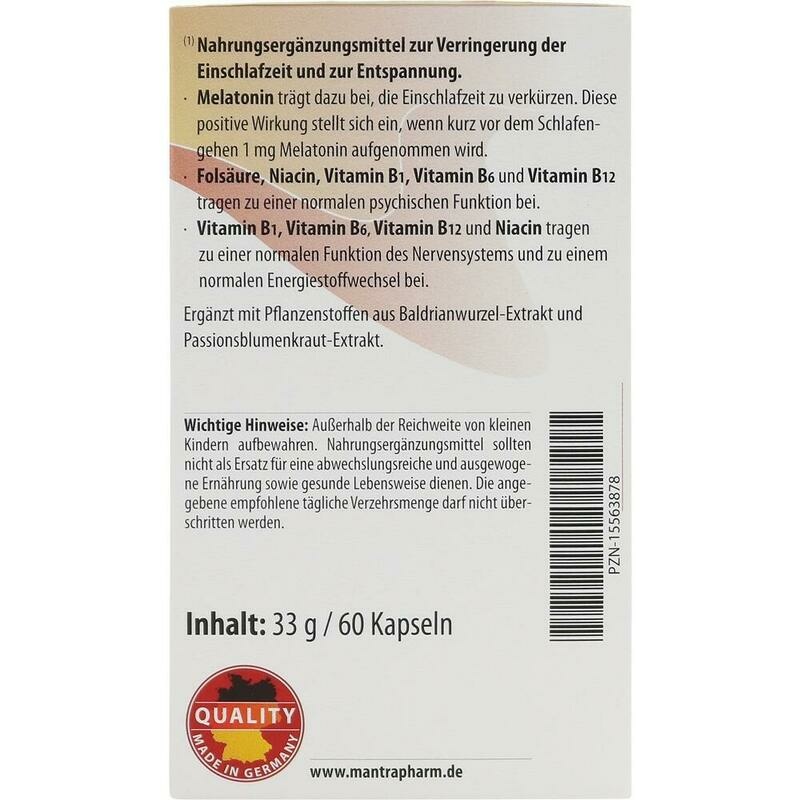 MANTRA für den Schlaf Kapseln
