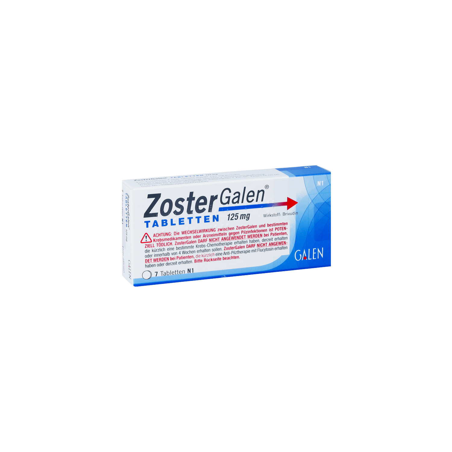 ZOSTERGALEN 125 mg Tabletten