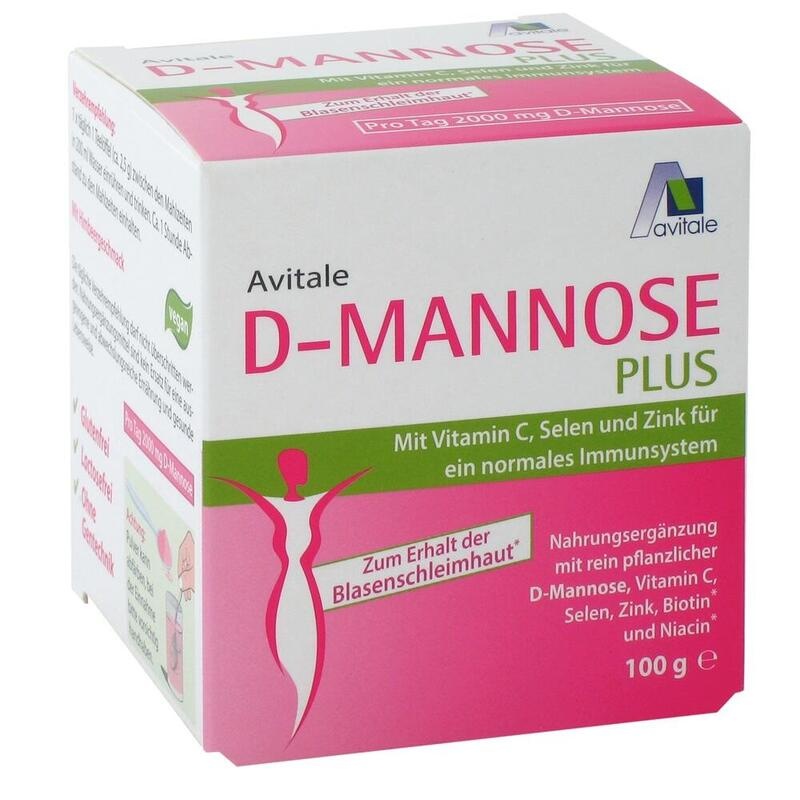D-MANNOSE PLUS 2000 mg Pulver m.Vit.u.Mineralstof.
