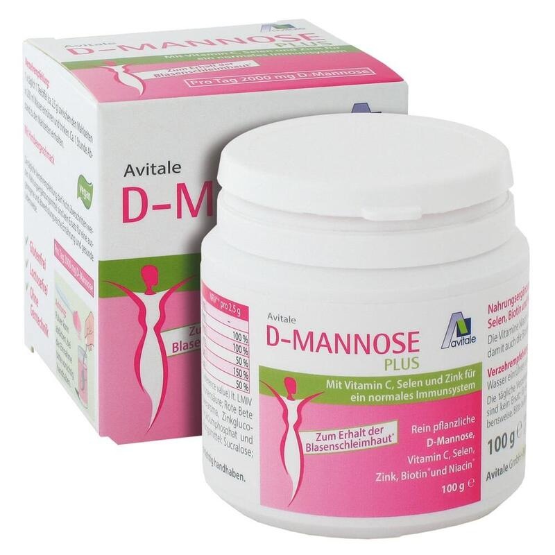 D-MANNOSE PLUS 2000 mg Pulver m.Vit.u.Mineralstof.