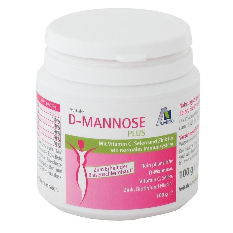 D-MANNOSE PLUS 2000 mg Pulver m.Vit.u.Mineralstof.