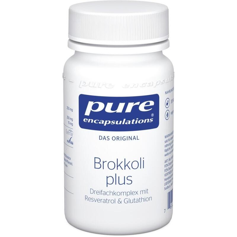 PURE ENCAPSULATIONS Brokkoli plus Kapseln