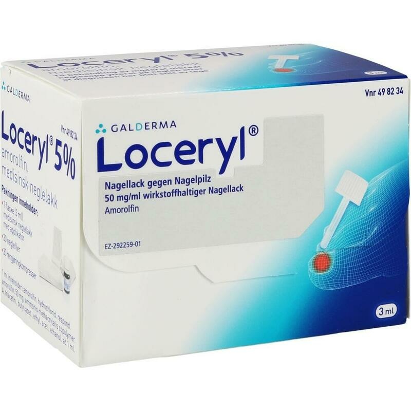 LOCERYL Nagellack gegen Nagelpilz 50 mg/ml