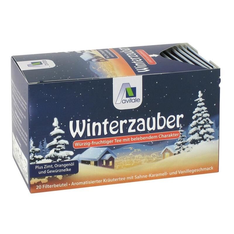 WINTERZAUBER aromatisiert.Rooibos-Kräutertee Fbtl.