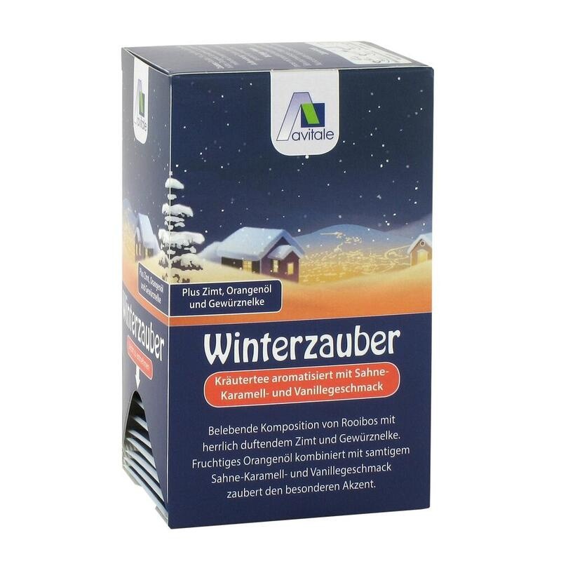 WINTERZAUBER aromatisiert.Rooibos-Kräutertee Fbtl.