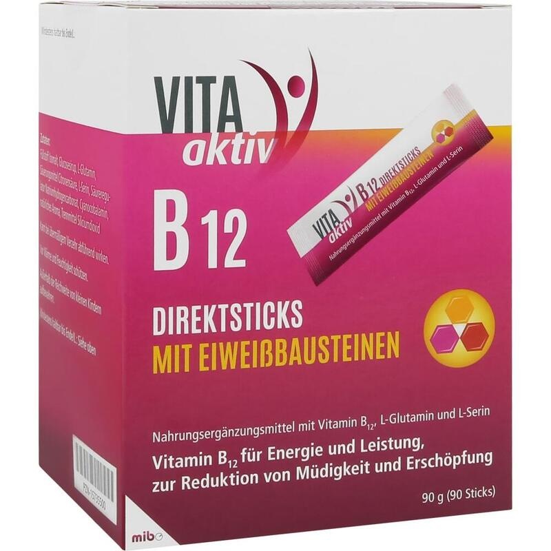 VITA AKTIV B12 Direktsticks mit Eiweißbausteinen
