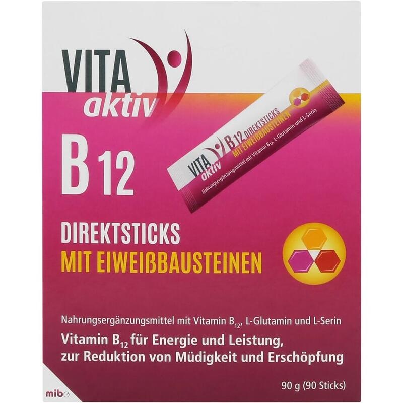 VITA AKTIV B12 Direktsticks mit Eiweißbausteinen