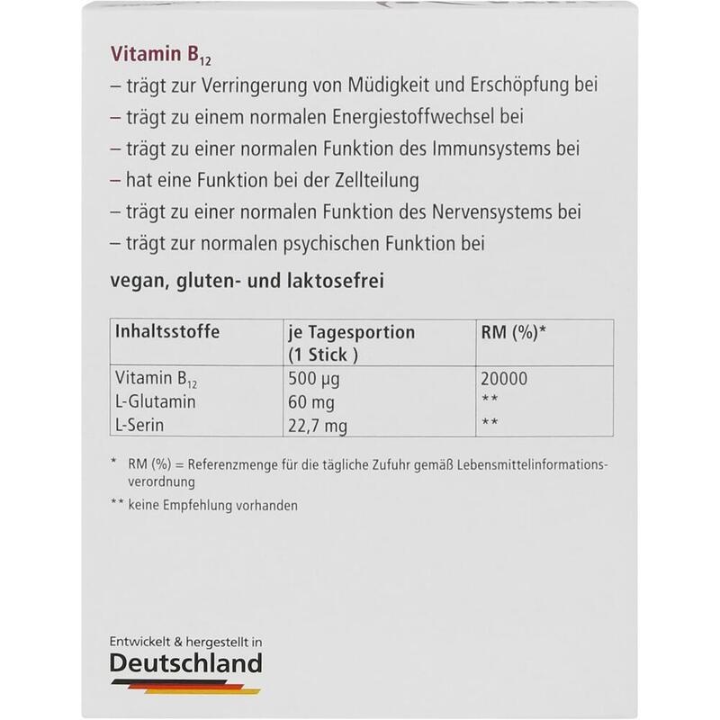 VITA AKTIV B12 Direktsticks mit Eiweißbausteinen