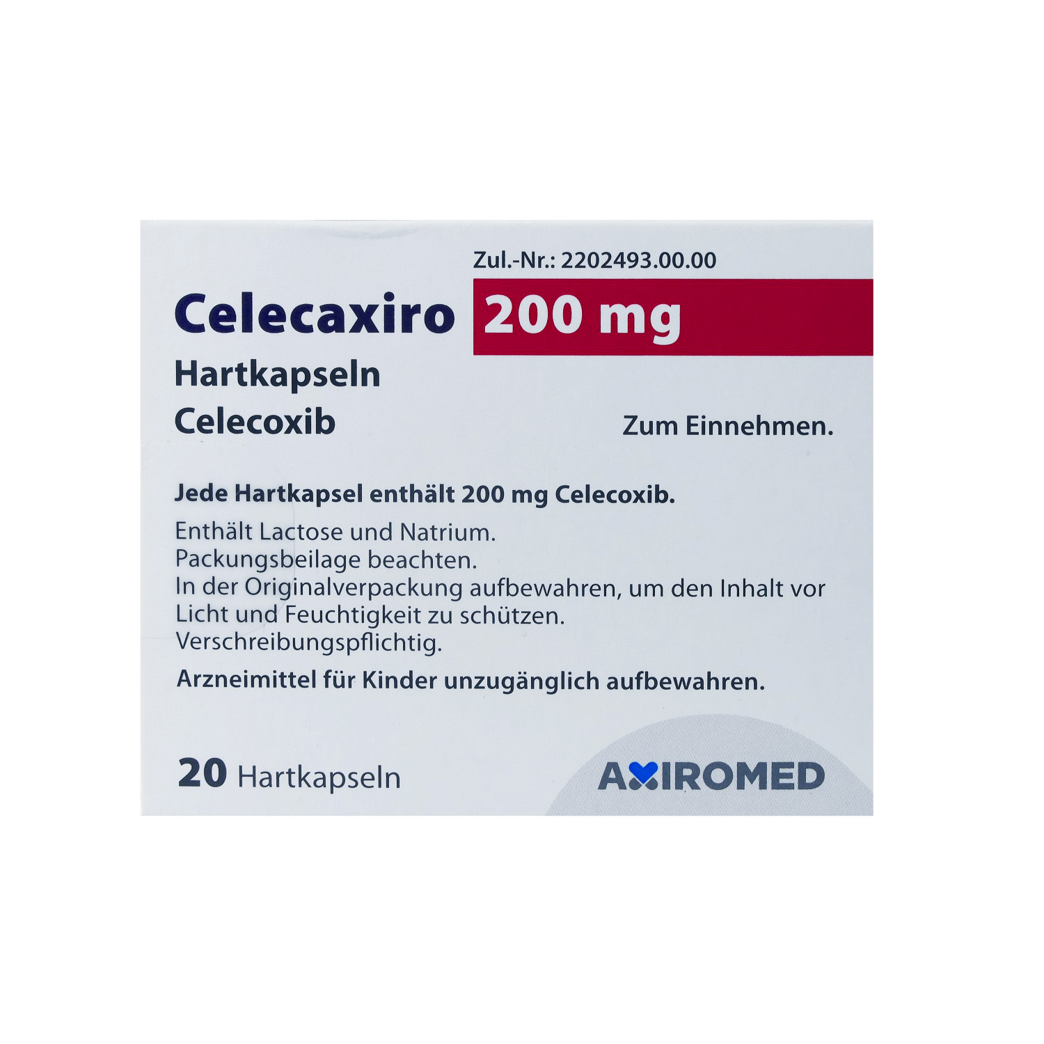 CELECAXIRO 200 mg Hartkapseln