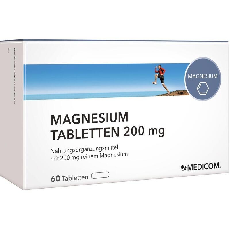 MAGNESIUM TABLETTEN 200 mg
