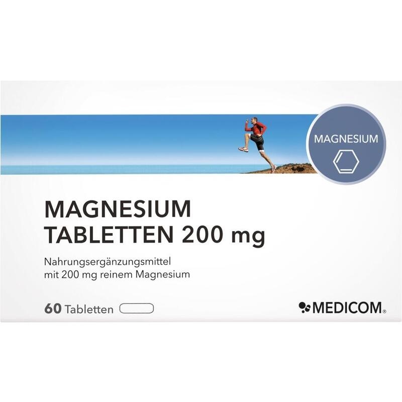 MAGNESIUM TABLETTEN 200 mg