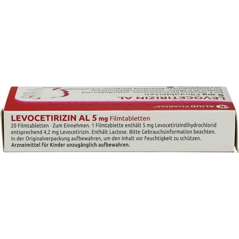 LEVOCETIRIZIN AL 5 mg Filmtabletten