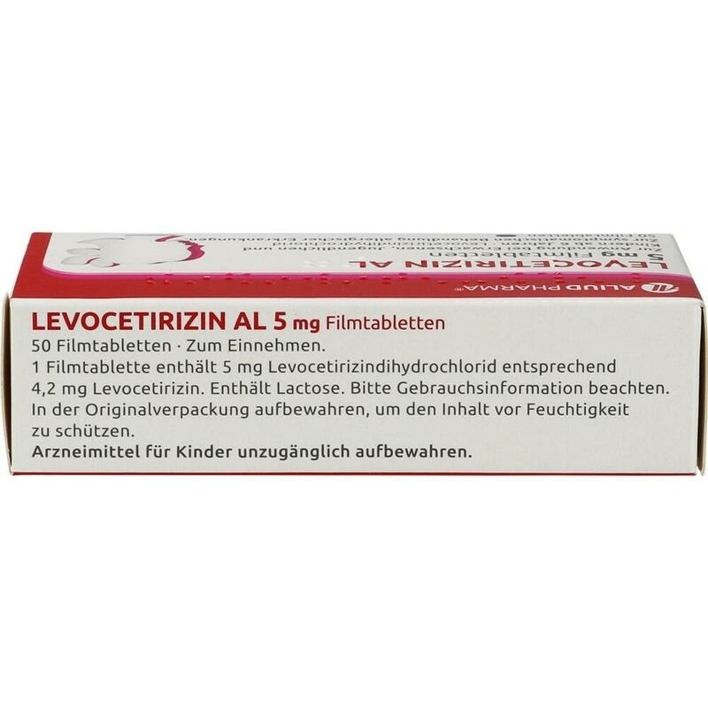 LEVOCETIRIZIN AL 5 mg Filmtabletten