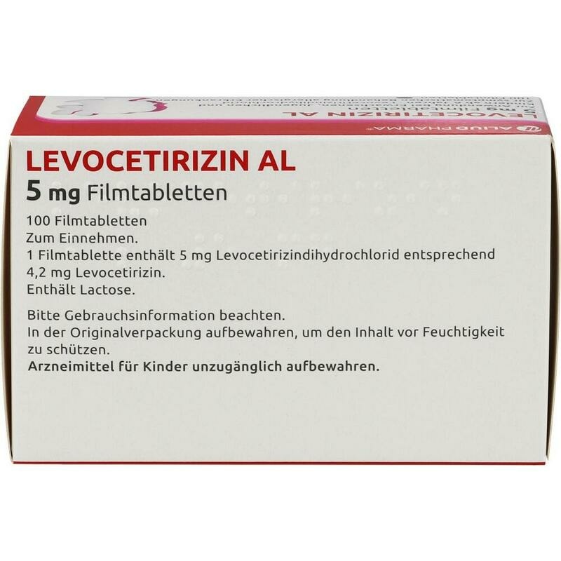 LEVOCETIRIZIN AL 5 mg Filmtabletten