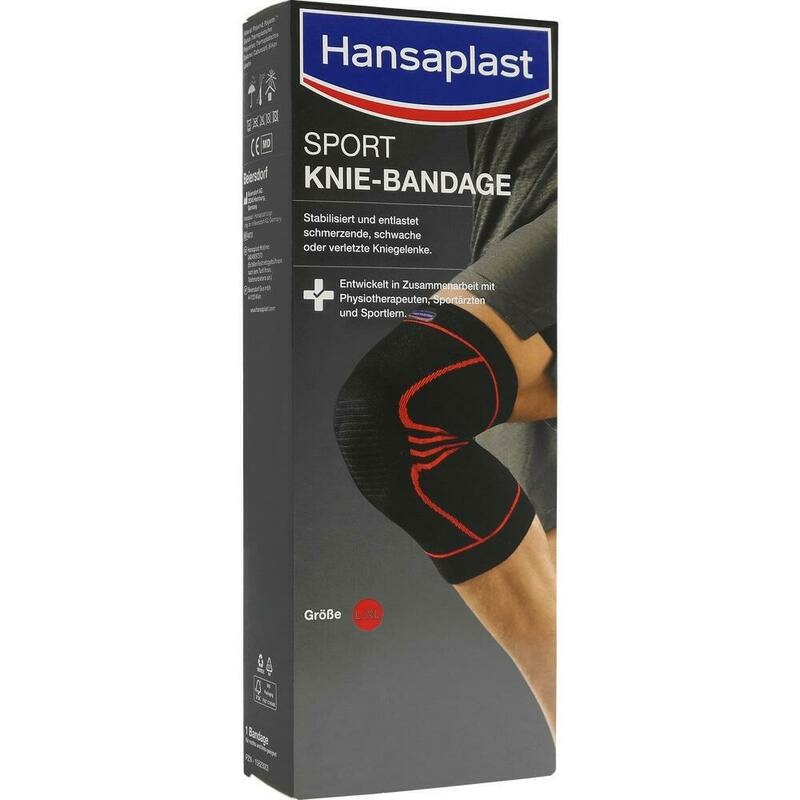 HANSAPLAST Sport Knie-Bandage Gr.L