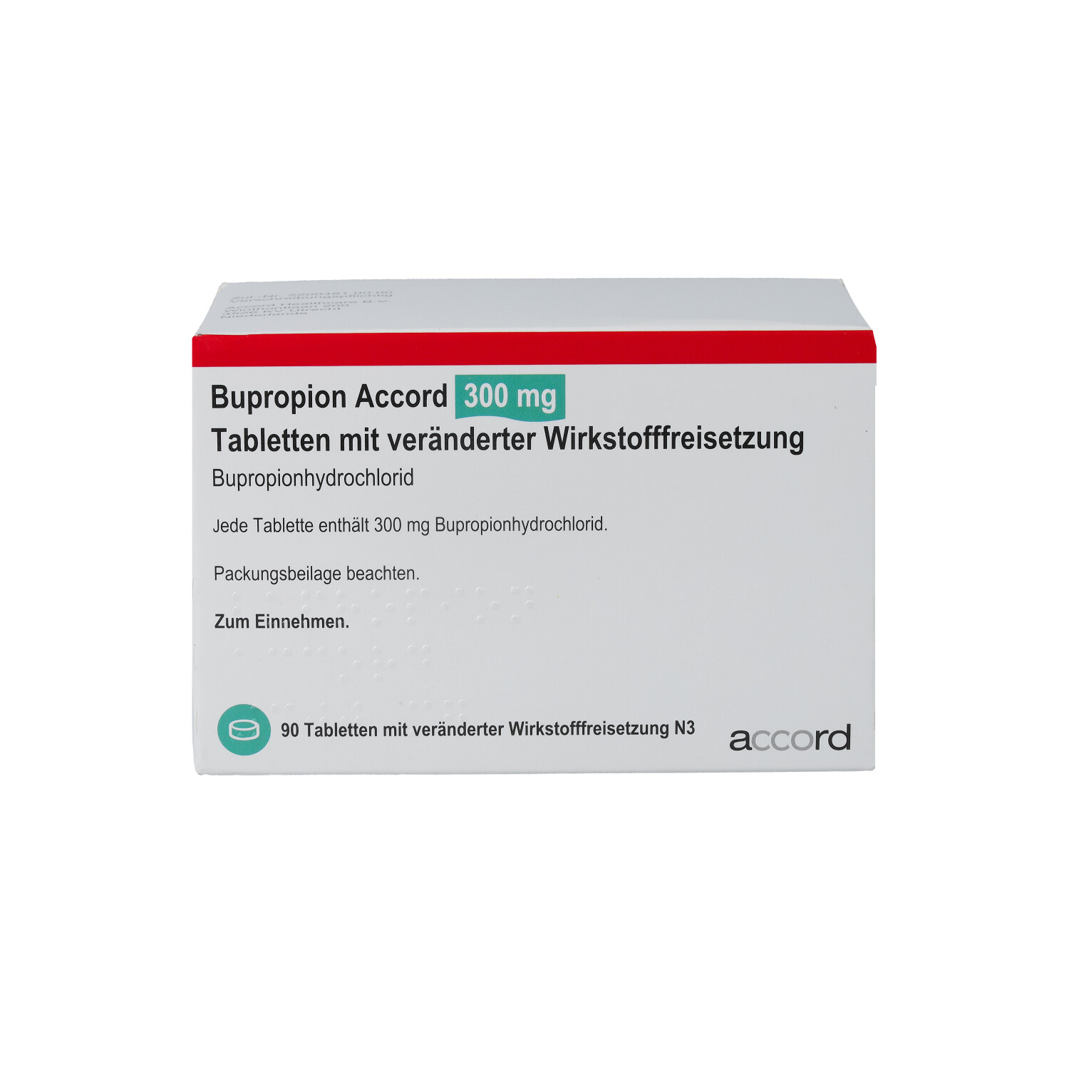 BUPROPION Accord 300 mg Tab.m.verä.Wst.-Frs.