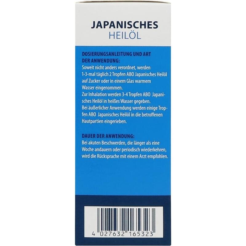 ABO japanisches Heilöl