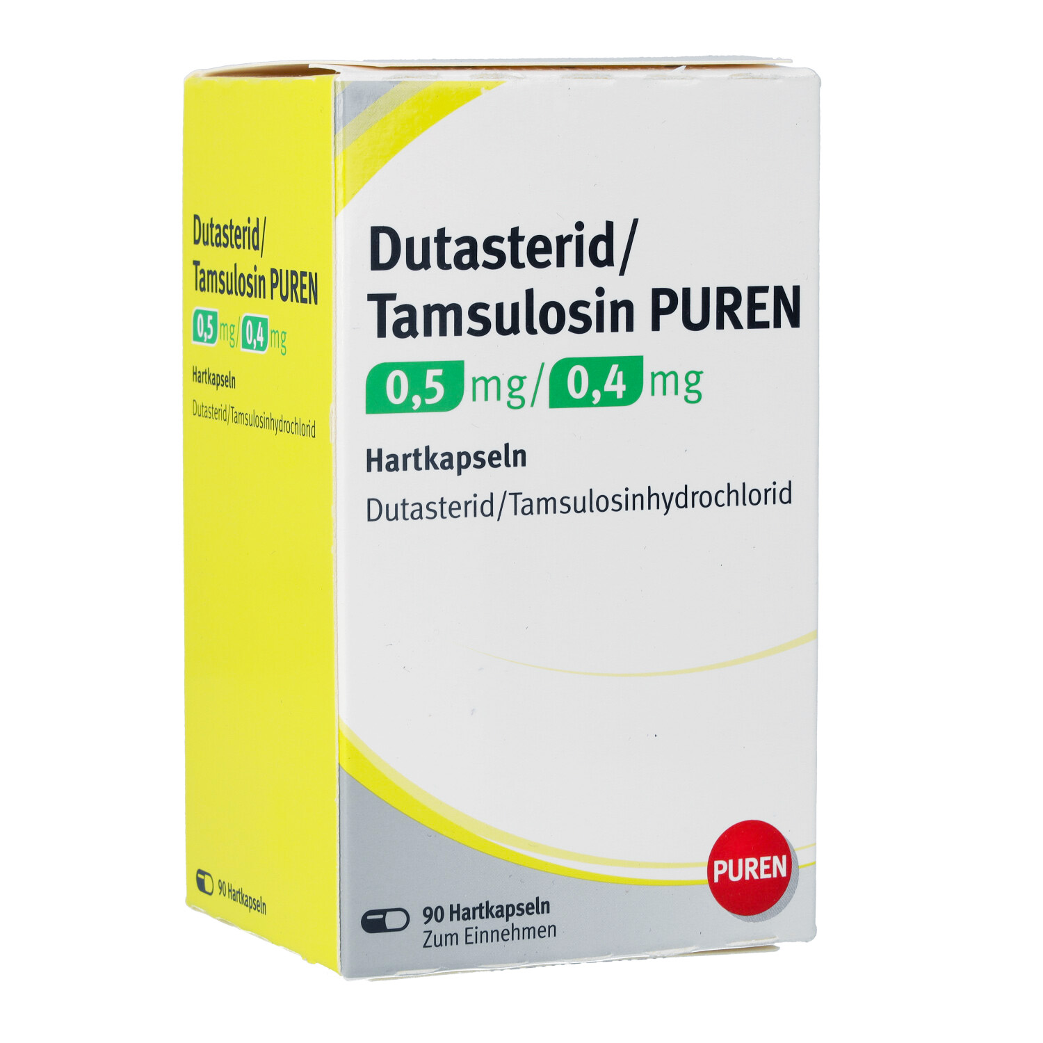 DUTASTERID/Tamsulosin PUREN 0,5 mg/0,4 mg Hartkps.
