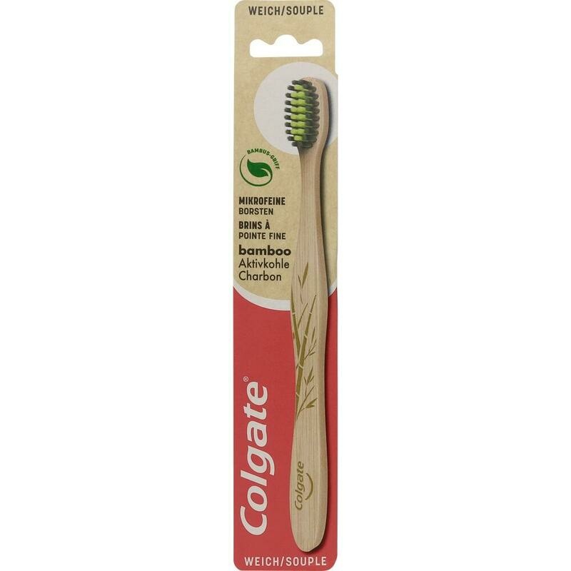 COLGATE Bamboo Aktivkohle Zahnbürste