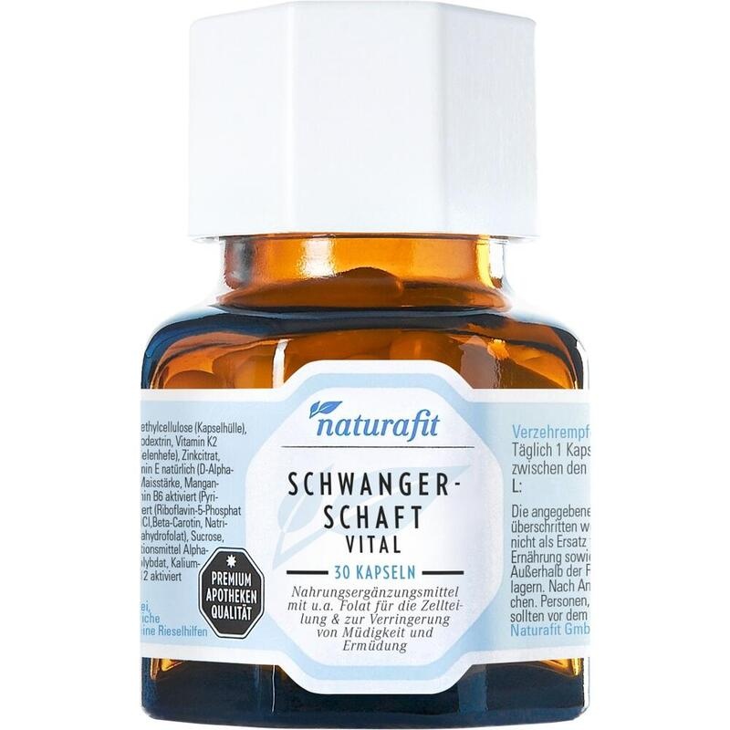 NATURAFIT Schwangerschaft Vital Kapseln