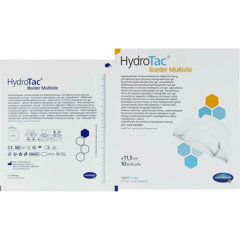 HYDROTAC Border Multisite Schaumverband 11,5 cm