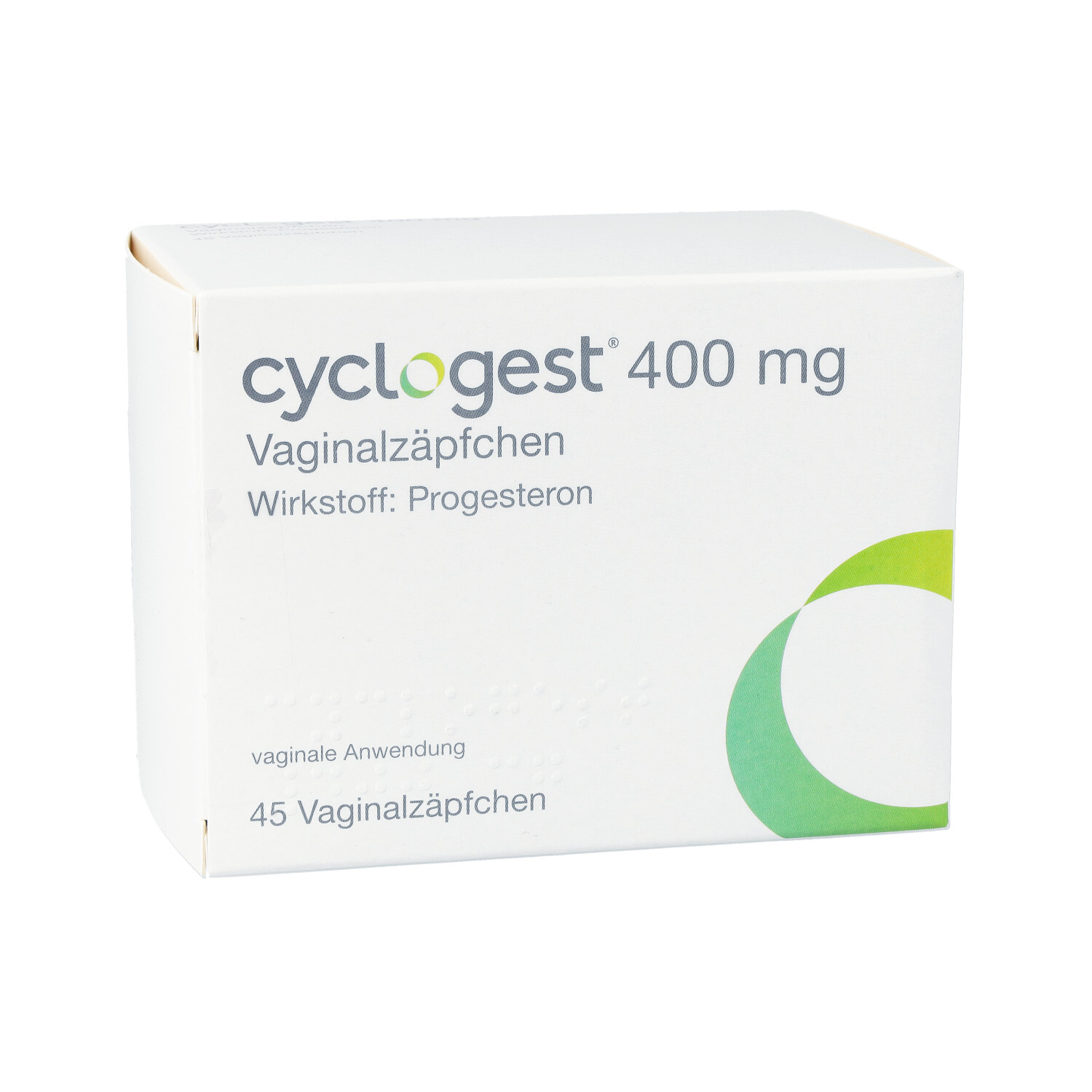 CYCLOGEST 400 mg Vaginalzäpfchen