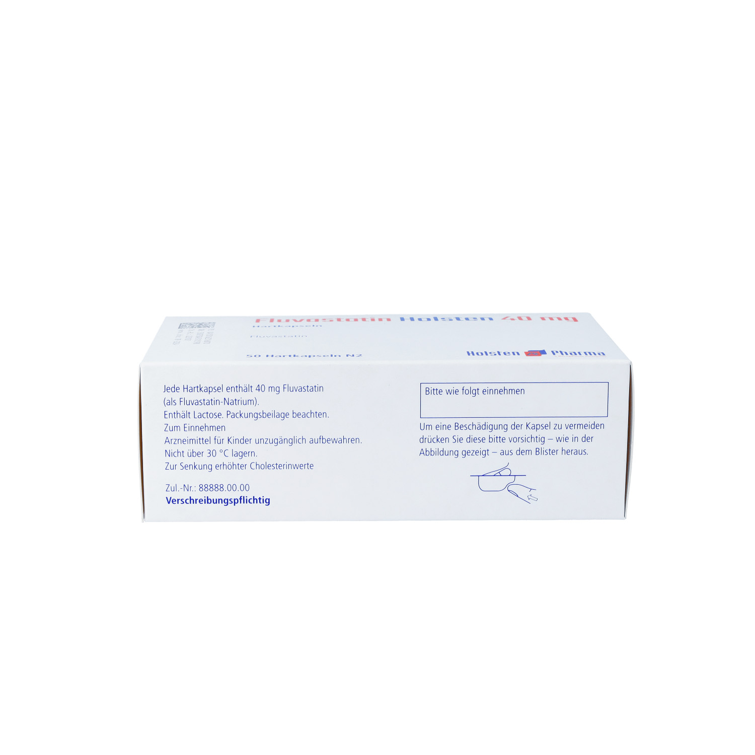 FLUVASTATIN Holsten 40 mg Hartkapseln