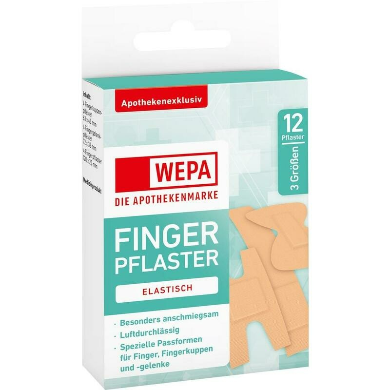 WEPA Fingerpflaster Mix 3 Größen