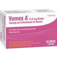 VOMEX A 12,5 mg Kinder Lsg.z.Einnehmen im Beutel