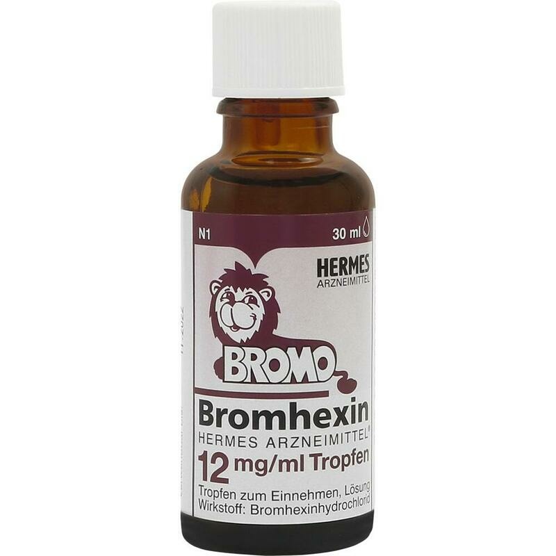 BROMHEXIN Hermes Arzneimittel 12 mg/ml Tropfen