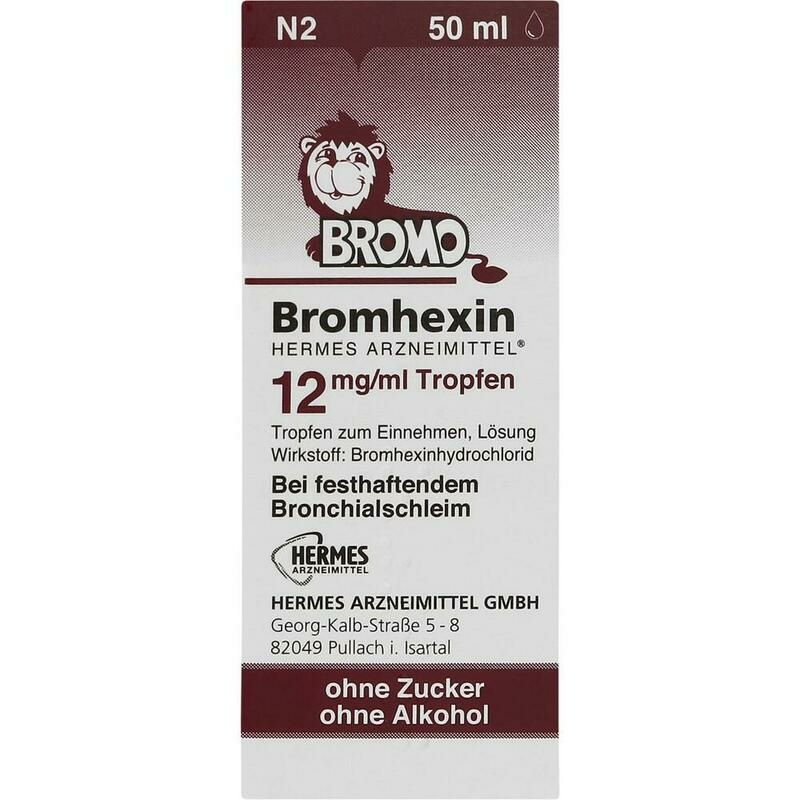 BROMHEXIN Hermes Arzneimittel 12 mg/ml Tropfen